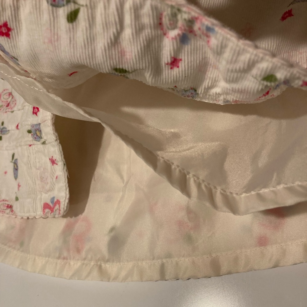 Laura Ashley Corduroy Floral Dress - Picture 6 of 10
